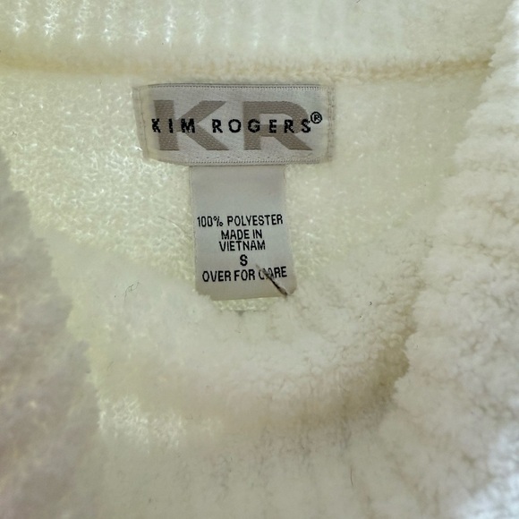 Kim Rogers Cream Cowl Neck Sweater - Picture 2 of 3